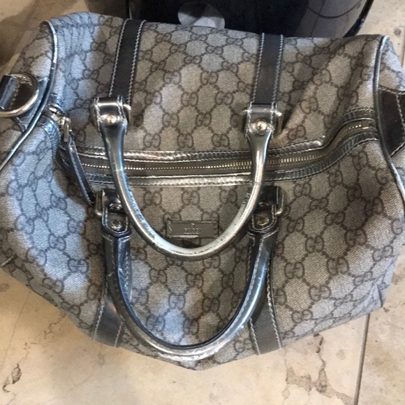 Gucci Leather Boston Bag ᴀᴜᴛʜᴇɴᴛɪᴄ - Picture 5 of 8